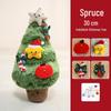 Large Christmas Tree Figurine Dolls - Plush Holiday Decorations for Mall Displays