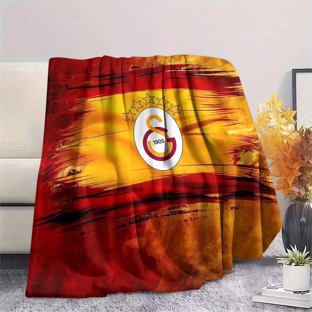 Galatasaray S.K Flannel Blanket, High Quality Comfortable for All Seasons, Home Decor, Warmth and Comfort