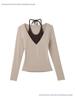 Women's Korean-Style Long-Sleeve Autumn T-Shirt - Elegant and Stylish Base Layer