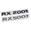 ABS Car Stickers for Lexus RX450hL RX200t RX450h ES200t Letter Logo Fender Side Body Rear Trunk Emblem Badge Decals Accessories