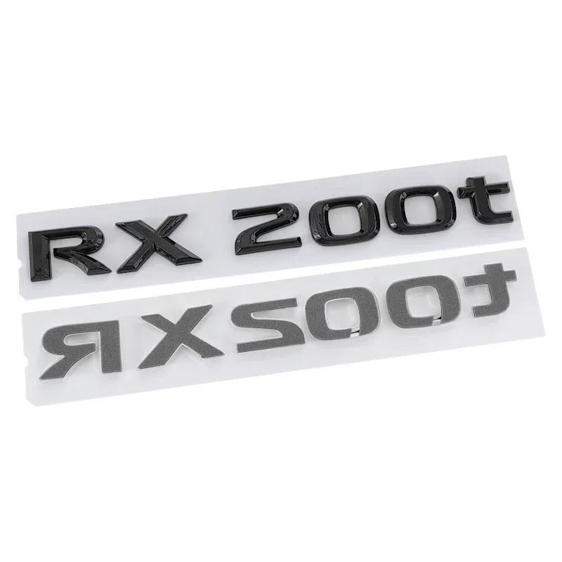 ABS Car Stickers for Lexus RX450hL RX200t RX450h ES200t Letter Logo Fender Side Body Rear Trunk Emblem Badge Decals Accessories