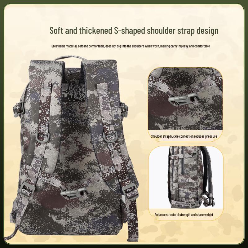 Zushu Large Capacity Camouflage Tactical Backpack