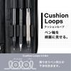 LIHIT LAB XCOA Spread Double Pen Case Light Jet Black A3811-24