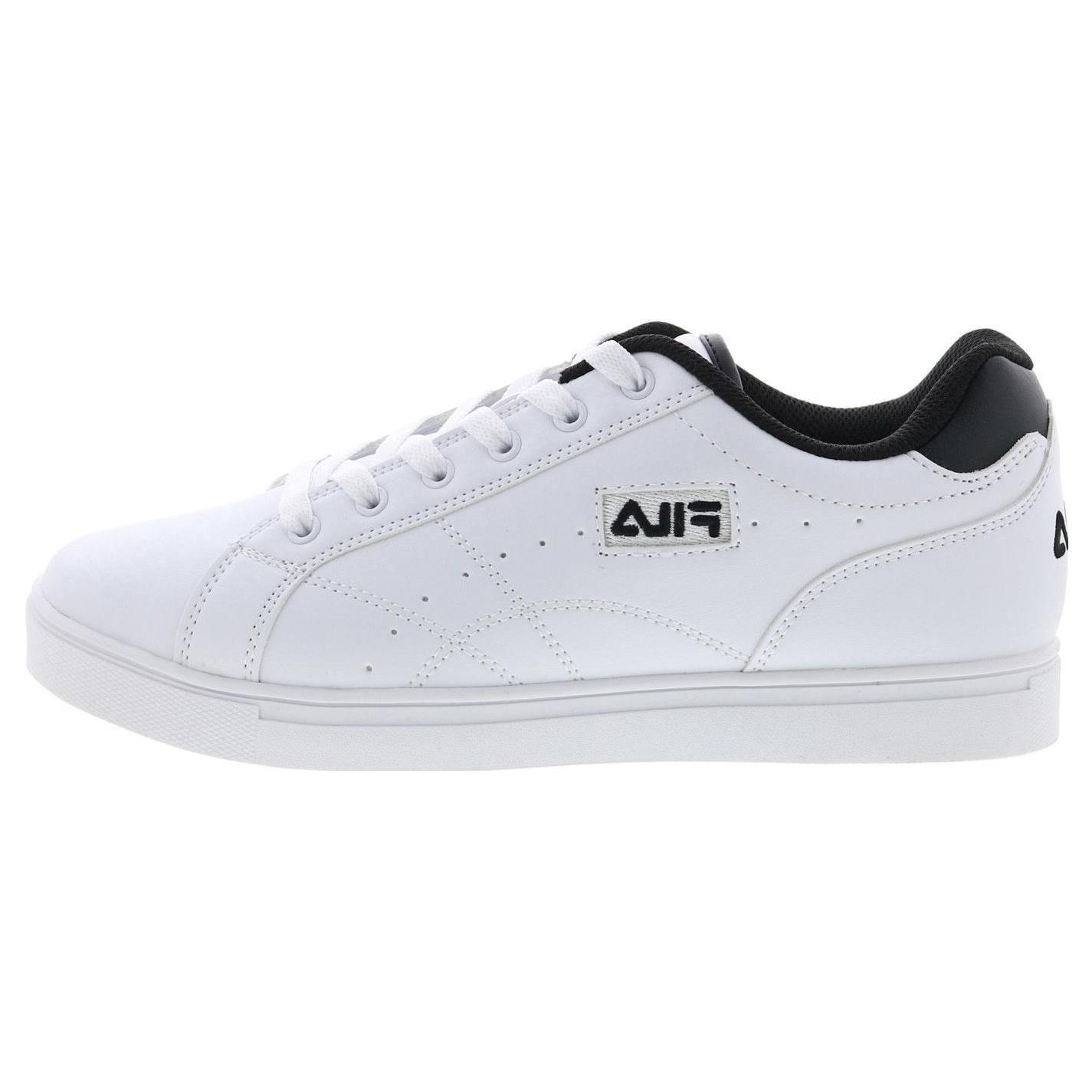 

New FILA Abrasion Resistant Breathable Low Top Skateboard Shoes Men s White Black 1CM00873-120 42.5