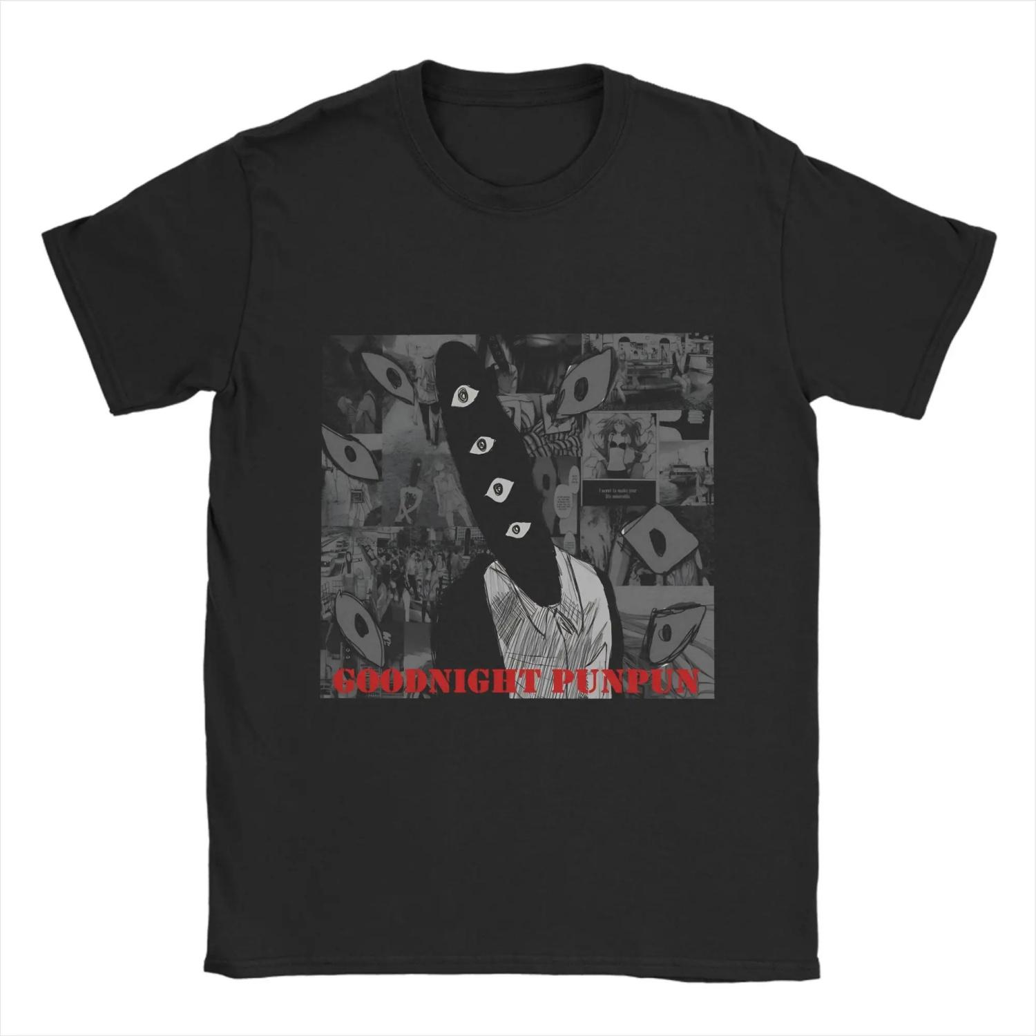 

Oyasumi Punpun T-Shirt Beach Hip Hop T-Shirts Men Cotton Crewneck 4XL 5XL 6XL Top Tees Short Sleeve Vintage Tops S чёрный
