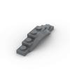 Non-Toxic Moc 10Pcs 62361 Mudguard 11/2X6X1 Building Blocks Kit With Arch Vechicle Bricks Particle Puzzle Idea Toys Children Birthday Gift