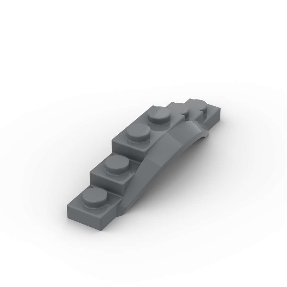 Non-Toxic Moc 10Pcs 62361 Mudguard 11/2X6X1 Building Blocks Kit With Arch Vechicle Bricks Particle Puzzle Idea Toys Children Birthday Gift