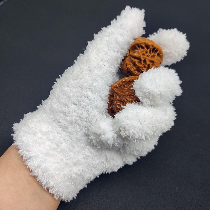 Thickened Artisan Polishing Gloves Standard белый