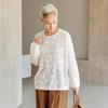 Women's Cashmere Silk Blend Pullover Knit Sweater