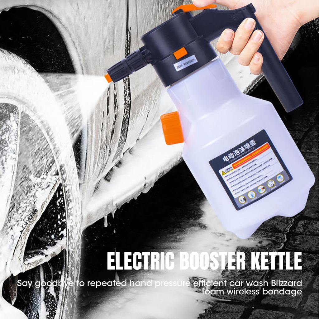 Electric Foam Sprayer Professional Handheld 2L Snow Foam Cannon Motorized Car Wash Sprayer For Car Wash Car Accessories