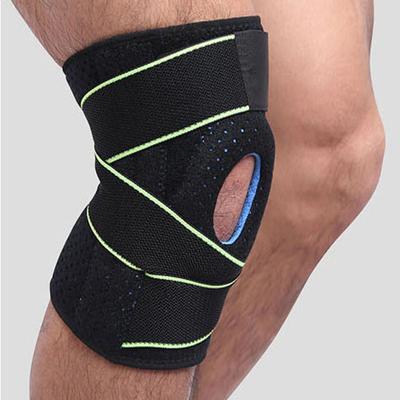 Bandage de Compression Genouillères Ajustables Genouillère Crossfit Fitness Pour Arthrite Articulation Basket-ball Tennis Volley-ball Sécurité