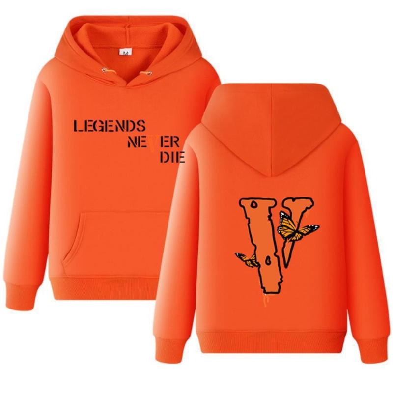 Kapuzenpullover Sweatshirts Unisex Mode Buchstaben Herren Damen Locker Langarm Schmetterling Hoodie