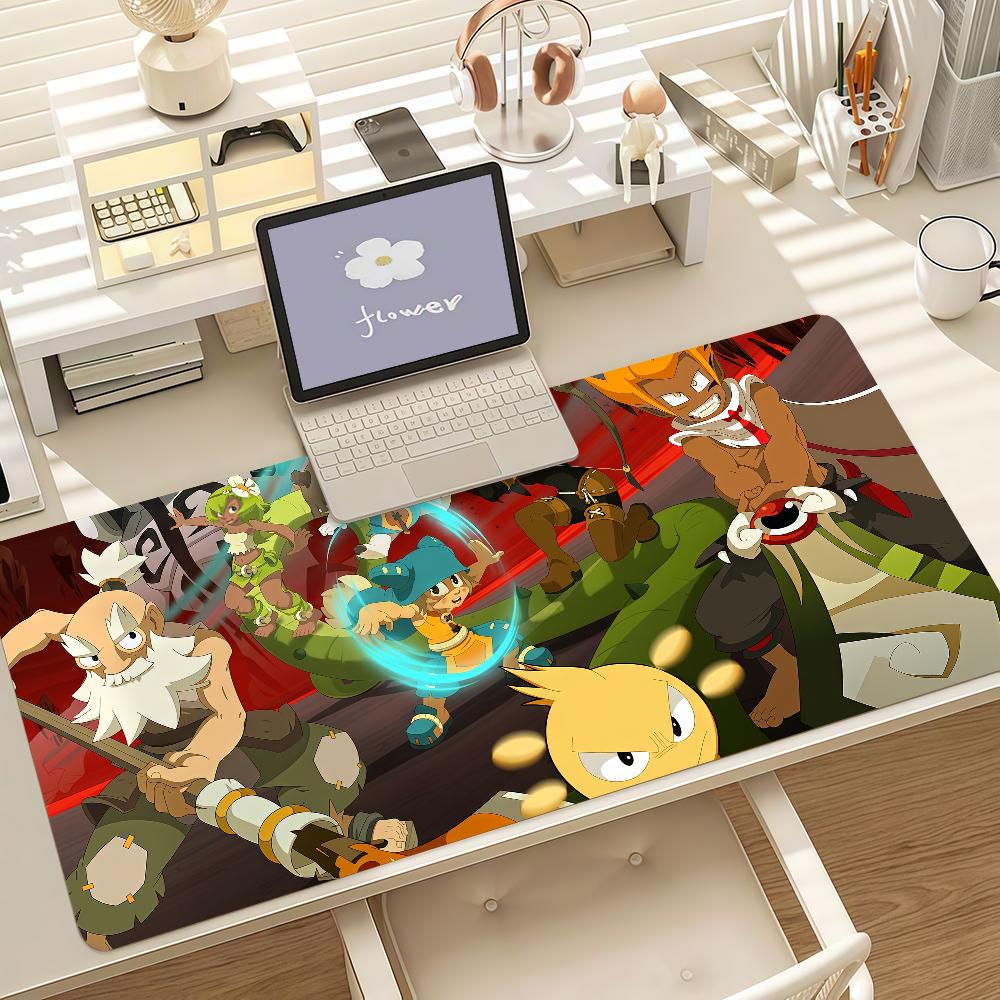 Video Game Wwakfu Mouse Pad Anti Slip Rubber Edge Locked Thickened Laptop Gaming Desk Mat
