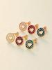 Minimalpiercing 14K Heart Candy Piercing Earrings