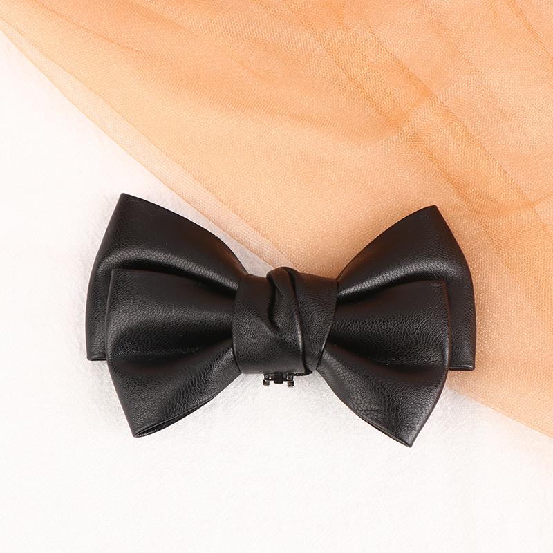 

1PC Lady Shoe Clip Wedding Shoes High Heel Women Bride Decoration Bow Decorative Clips Charm Buckle чорний