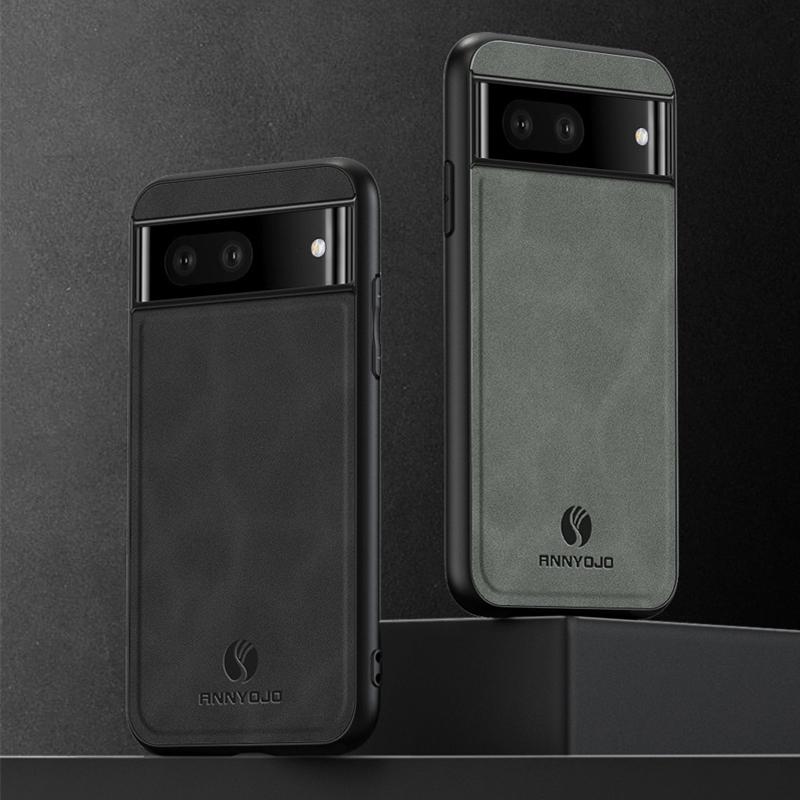 Pouzdra Pro Google Pixel 9 Pro XL Magnetické Matné Kožené Pouzdro na Telefon Pro Pixel 8 7 Pro 8A 7a 6 9 Pro Měkký Silikonový Nárazník Kryt Ochrany Objektivu Fotoaparátu