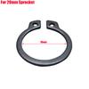 17mm 20mm Front Engine 420# 428# Chain Sprocket Retainer Plate Locker Gasket Screw