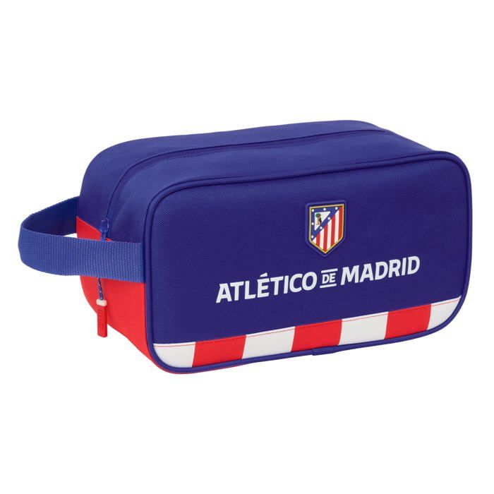 Sac à Chaussures - Safta - Atlético de Madrid - Polyester - Rouge/Bleu/Blanc - 29x14x15 cm