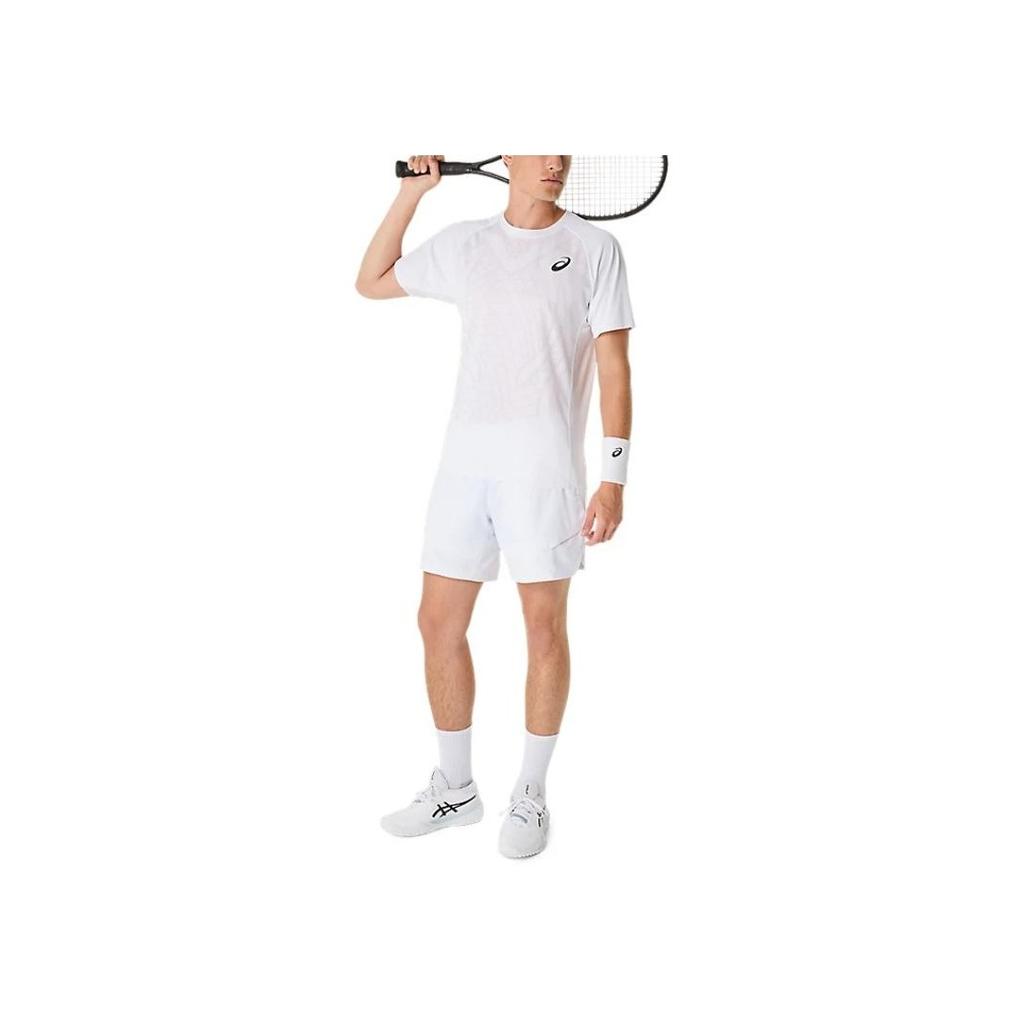 Asics Match Actibreeze Casual Sports Comfortable Soft Short Sleeve T-Shirt Men Tops White 2041A320-100