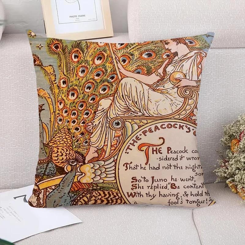 Own Aesop Decorative Pillows for Sofa Pillow Cover Short Plush Cushion Covers Decoration Living Room Pillowcases  Bed