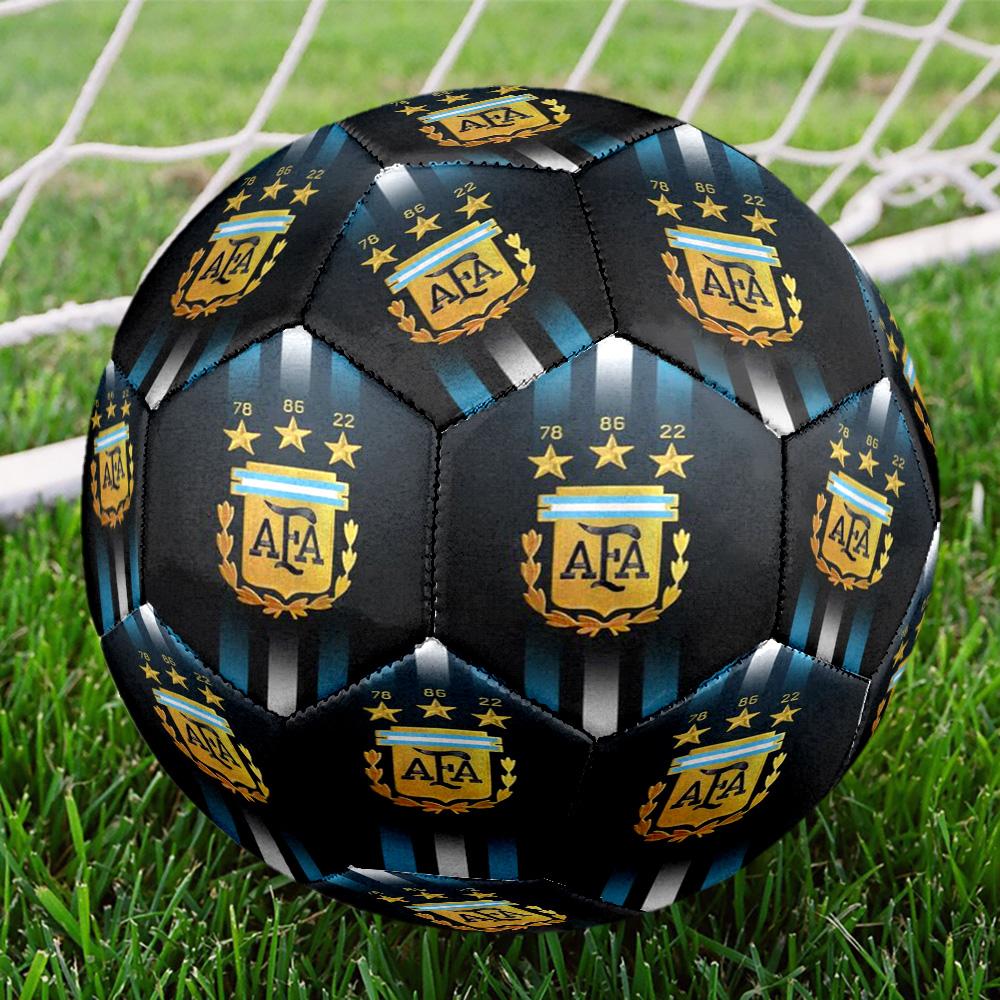 Argentina Football Club Printed Size 5 Soccer Balls, High-Quality, Anti-Slip, Protective Football, A Unique Gift , Birthdays, Christmas Gifts