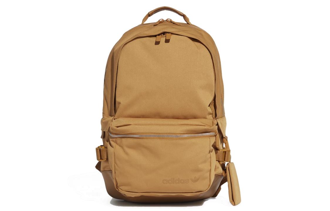 Adidas Originals Polyester Backpack Unisex Yellow GD4796
