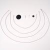 3mm-10mm Interchangeable Circular Knitting Needle Set with Case and Accessories Circular Knitting Pins