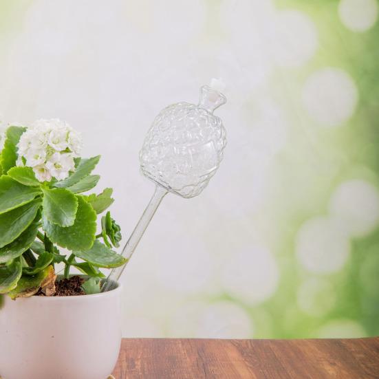 Pineapple Watering Bulbs Top Fill Plant Self Watering Globes Planter Insert Automatic Watering Devices for Houseplants Outdoor Plants