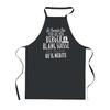Kitchen Apron - PLANETEE - White Swiss Shepherd - Black - 90x60 Cm - Printed In France