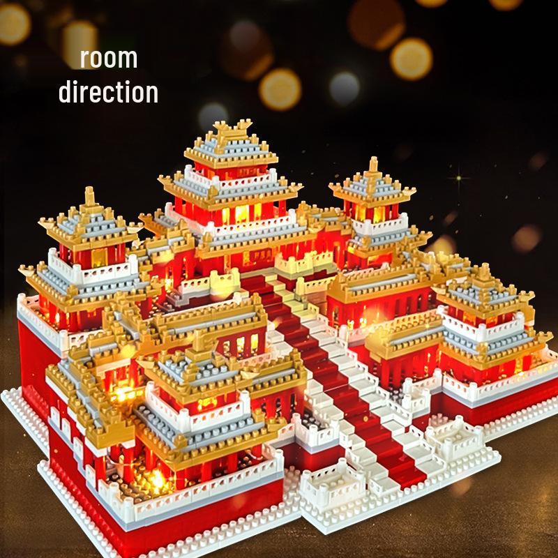 

Epang Palace Building Blocks: High Difficulty Chinese Architecture Series