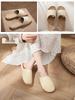 Four Seasons Unisex Breathable Linen Slippers - Sweat-Absorbent, Odorless, Silent On Wood Floors