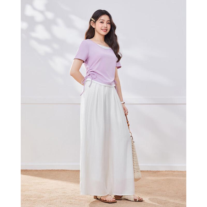 IEF Plus Size Women's Loose Wide-Leg Pants