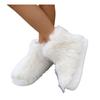 New Fluffy Boots Children's Winter Warm Plush Low Boots Cute Versatile Snow Boots