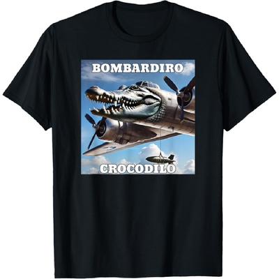 Bombardiro Crocodilo Meme T-Shirt