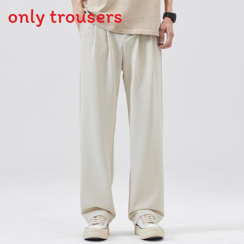 Mens Casual Pants With Stretch Fabric For Summer Youths