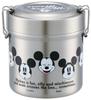 Skater Stainless Steel Insulated Bento Box, Small Capacity 480ml, STLB0, Mickey Mouse Face