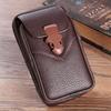 New Belt PU Leather Phone Holder Waist Bag Portable Waterproof Phone Holster Leisure Multifunctional Belt Pouch Daily