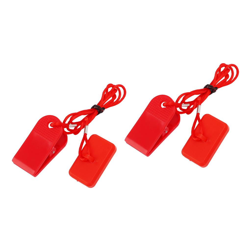 2PCS Treadmill Safety Switch Rectangular Insert ABS and Brass Treadmill Safty Lock for Yijian AD Gym