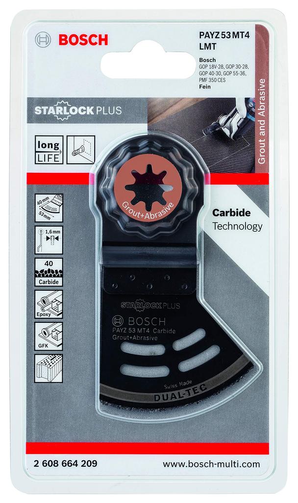 BOSCH 53mm blade for PAYZ53MT4 (Bosch) saw/multi-tool (Starlock Plus)