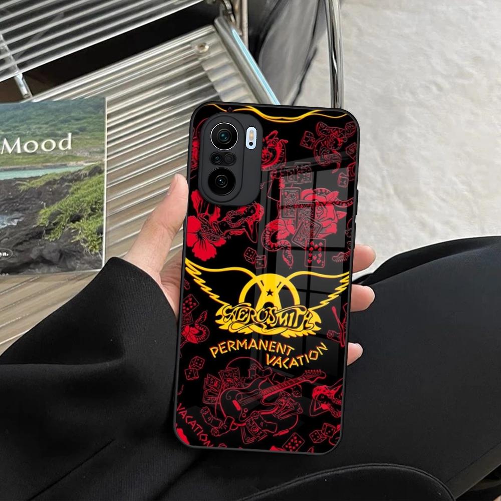 Aerosmith Rock Cool Phone Case for Xiaomi Redmi Note 14 13 12 11 Ultra Pro Lite 5G toughened glass Cover