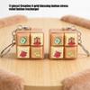 Mini 4x4cm ABS Plastic Fidgets Clickers Cats Design Stress Reliever For Focused And Anxiety Relief