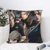Leon S. Kennedy Residents Evils Pillowcase Printing Fabric Cushion Cover Decor  Throw Pillow Case Cover Home Square 40X40cm