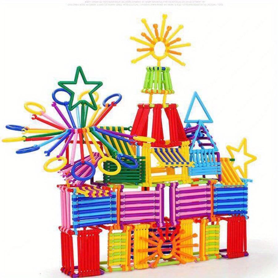 200PCS Children's Magic Children's Toys Assembly Drawing Kindergarten Baby Child Parent-child Gift Set.