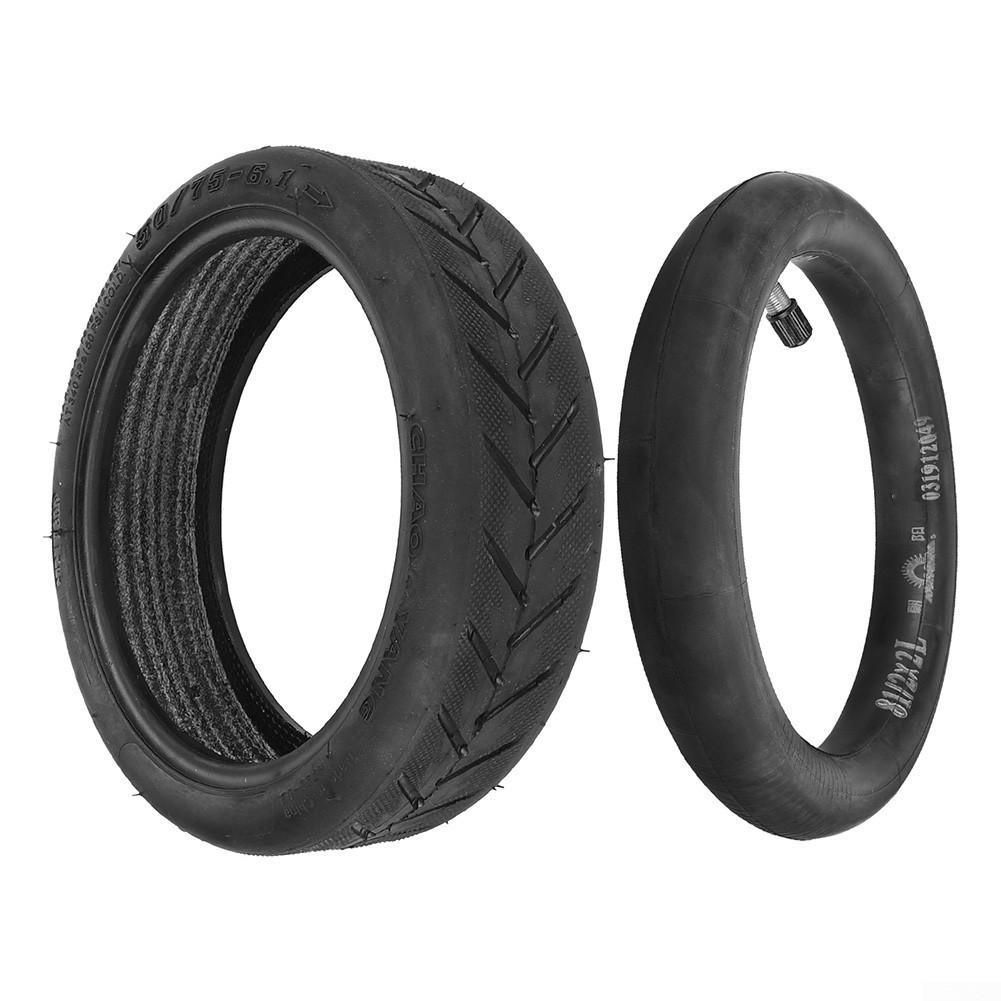 Rubber`Black 50/75-6.1 8.5`Inch Tire Electric Scooter 50/75-6.1Thickened Tire