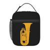 Tuba Insulated Lunch Bag for Kids School Cooler Thermal Food Box Tote Leakproof Lunch Boxes Container