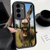 Phone Case for Samsung Galaxy S26 S25 Ultra S24 FE Funny Donkey Animal Shell S23 Plus S22 + S21 S20 5G Soft Silicone Funda