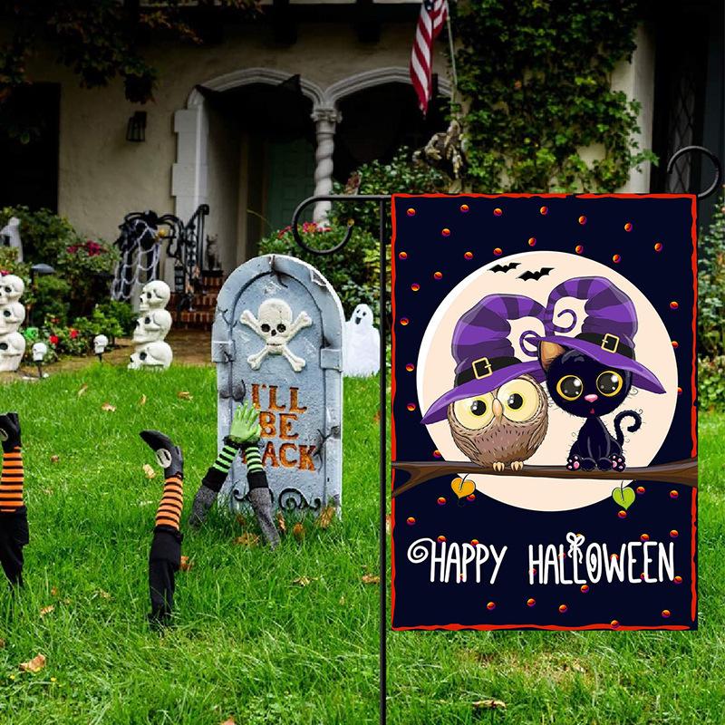 Halloween Garden Flag - New Cross-Border Design