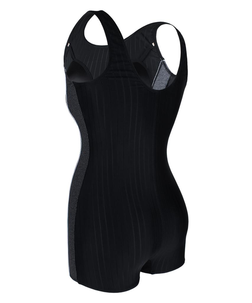 Nigseuwon Women'S Half-Body Indoor Swimsuit Nsw-4751Bk