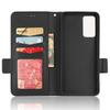 TCL 408 Leather Case, Flip Card Holder with Lanyard and Lychee Pattern
