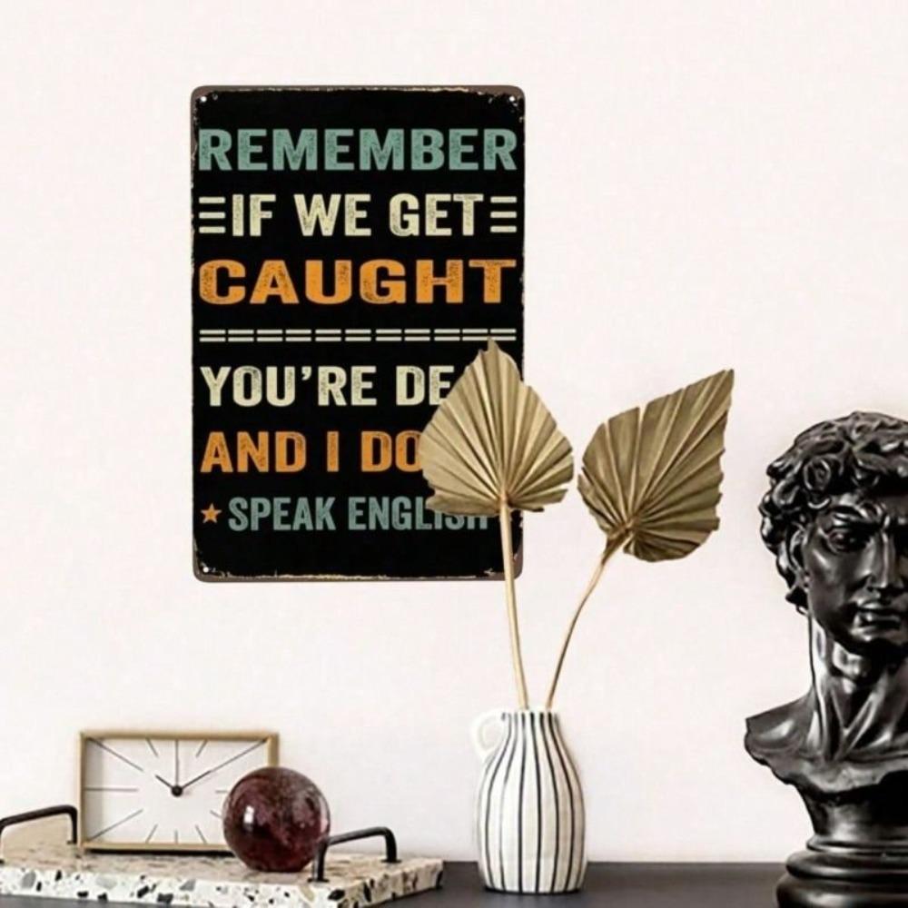 Metal Wall Art Vintage Farmhouse Decor for Kitchen Garage Farmer Gift